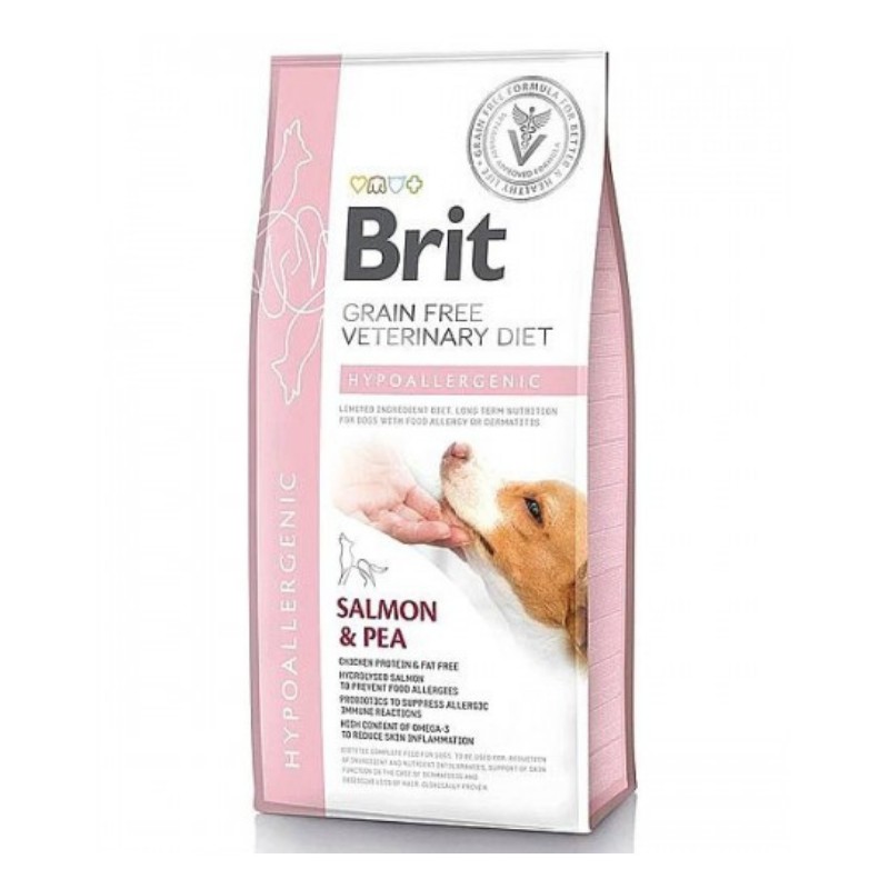 Brit Veterinary Diet Hypoallergenic Salmone e Piselli per Cani Latest stili