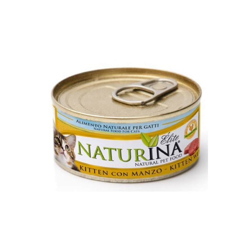 Naturina Elite Kitten Pollo e Manzo per Gattini Saldi