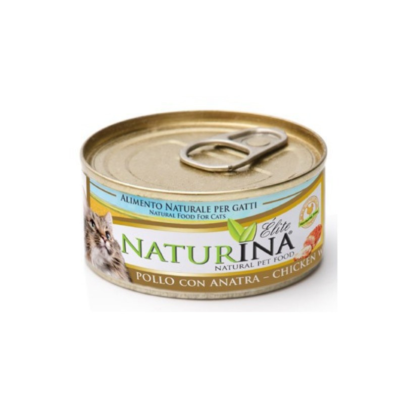Naturina Elite Filetti di pollo con Anatra per Gatti Offerte