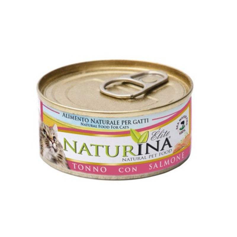 Naturina Elite Tonno con Salmone per Gatti Sconti questo mese
