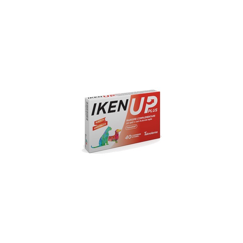 Teknofarma Iken Up Plus per Gatti e Cani di Piccola Taglia Presa