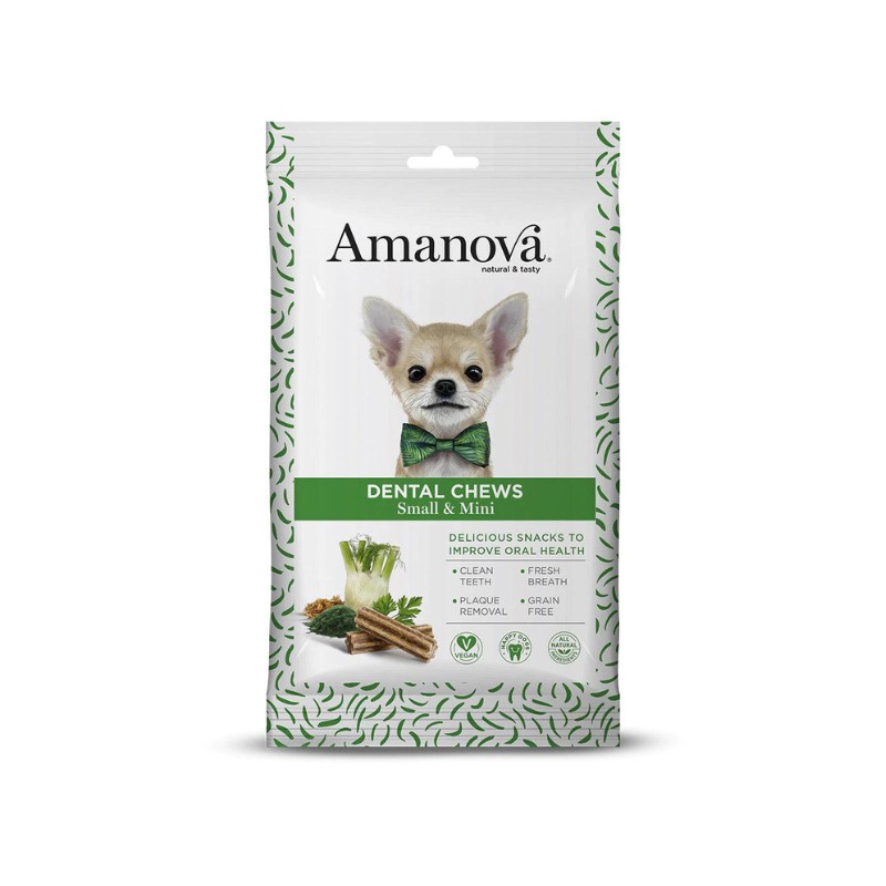 Amanova Snack Vegetale Dental Chew Small e Mini per Cani Negozio
