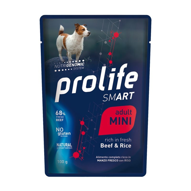 Prolife Smart Manzo e Riso Adult Mini Umido per Cani Offerta speciale
