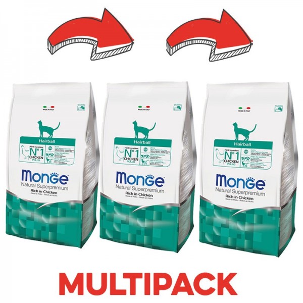 Monge Adult Hairball Per Gatto Offerta migliore