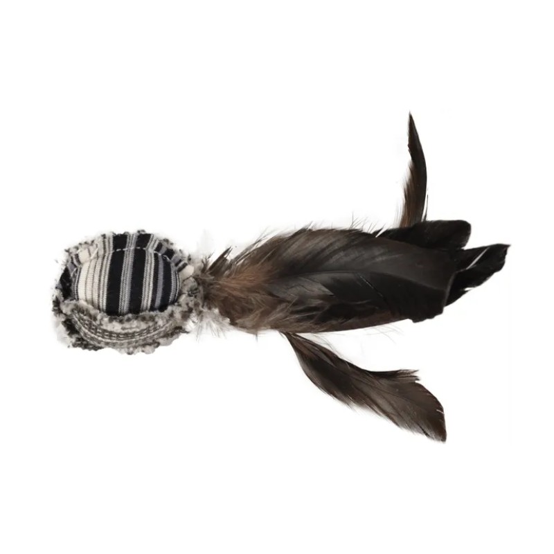Flamingo Palla Pirin con piume per Gatti Offerte speciali