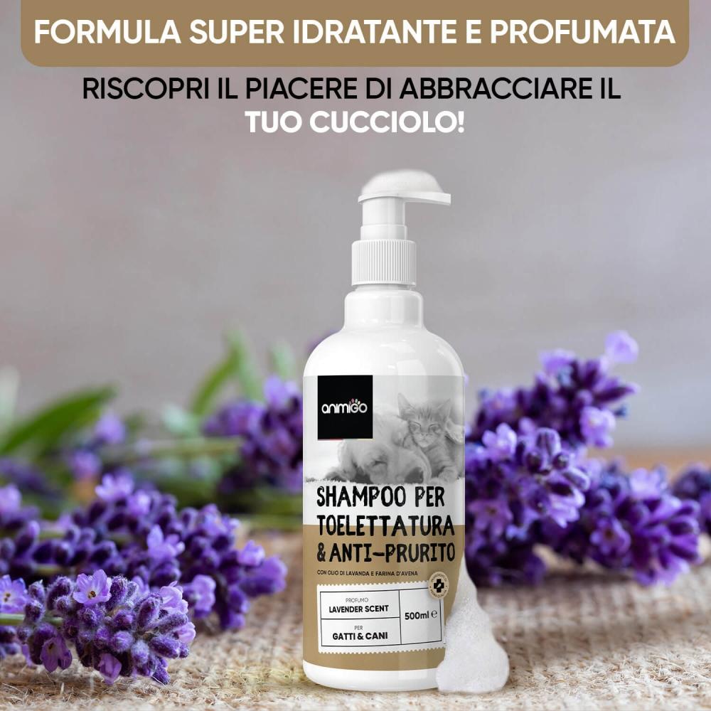 Animigo Shampoo Toelettatura & Anti Prurito Vendita Economica