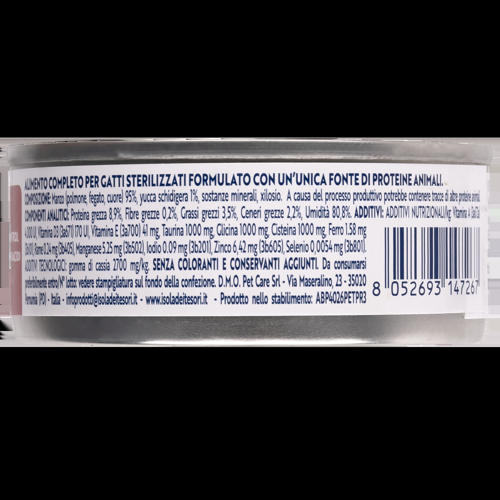 Monopro Cat Sterilised Mousse Manzo 85gr 000143821 Spedizione gratuita