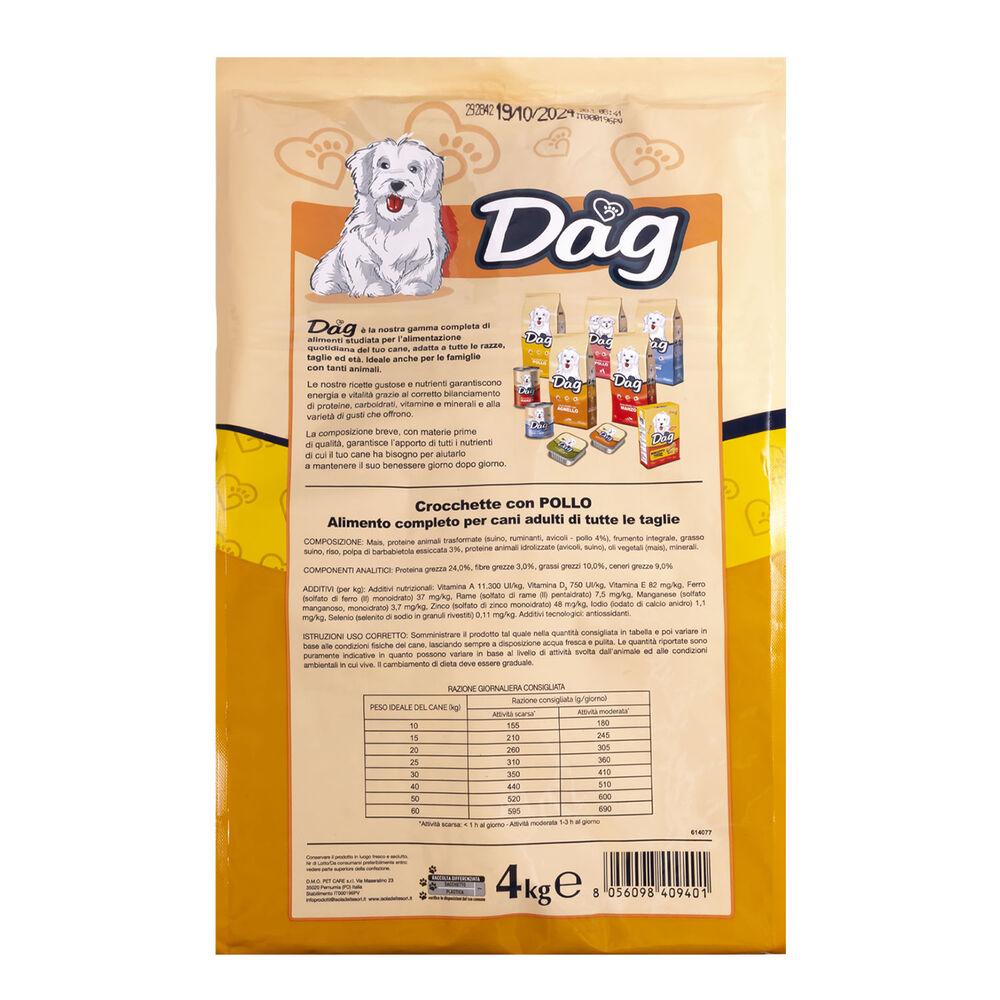 Dag Dog Adult All breeds con Pollo 4 kg 000125690 Acquista Ora