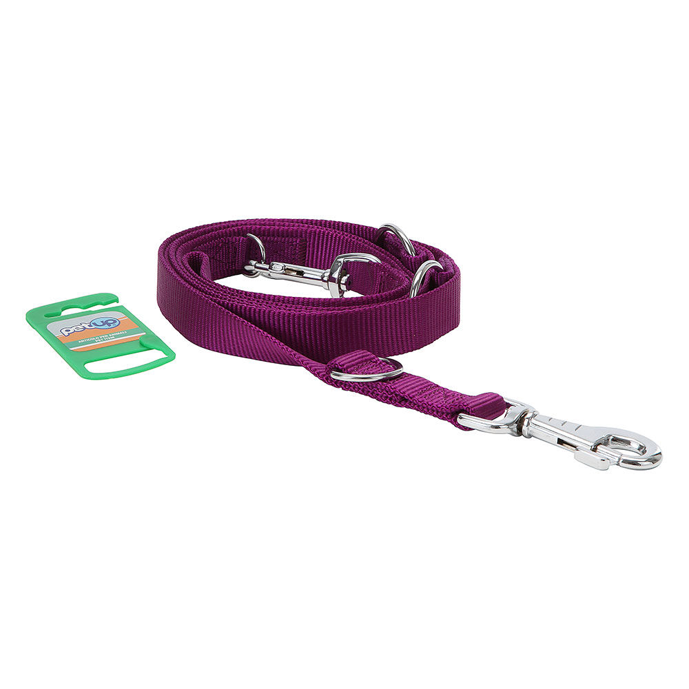 Petup Guinzaglio da addestramento 25mmx2mt viola 000154421