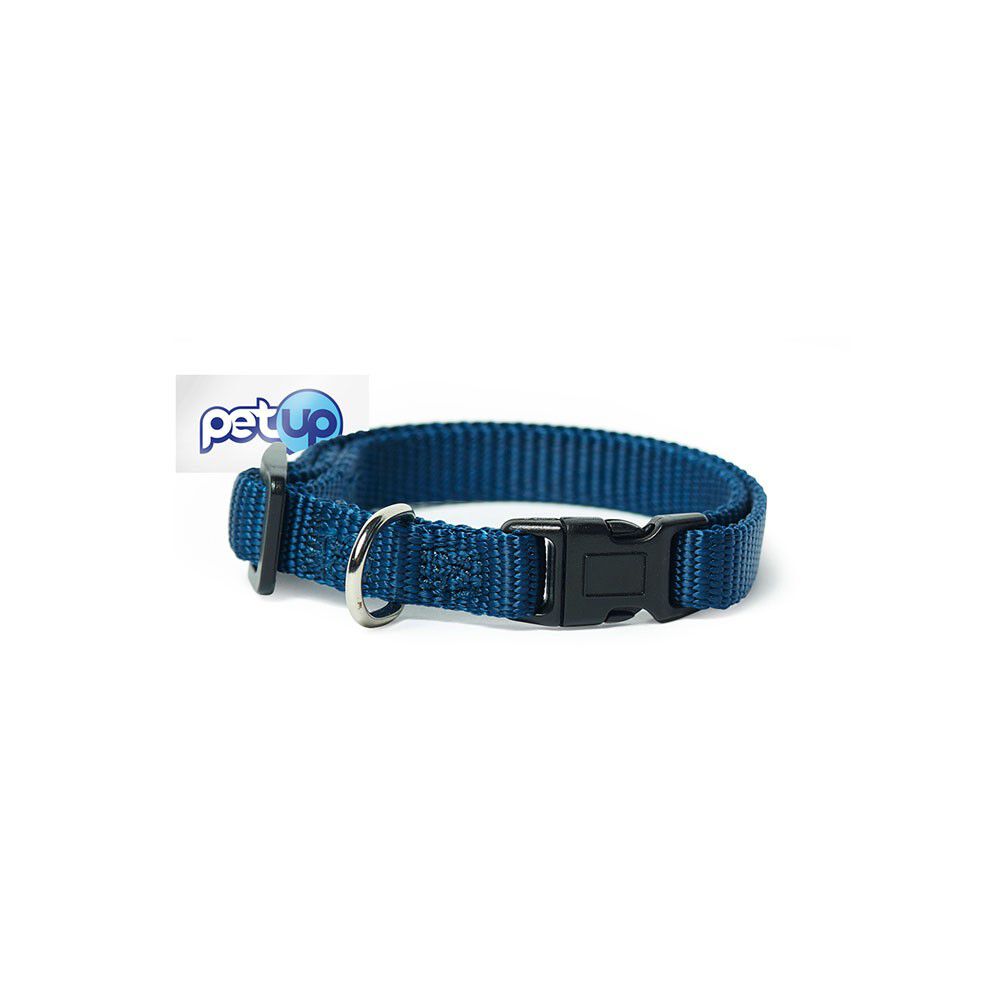 Petup Collare nylon a sgancio 15 mm blu 000152667
