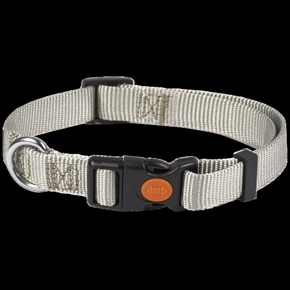 Petup collare nylon a sgancio 12 mm Grigio 000157194