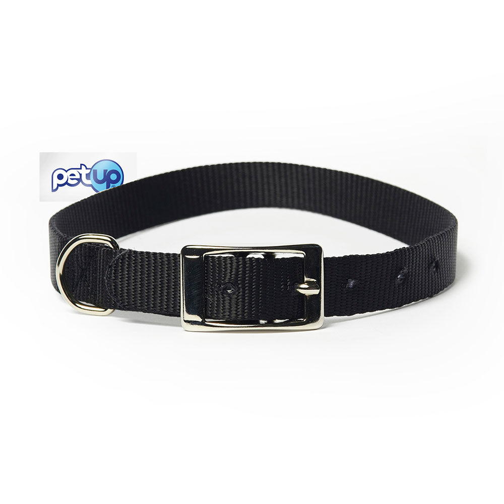 Petup Collare nylon mm 15 x 450 nero 000152647