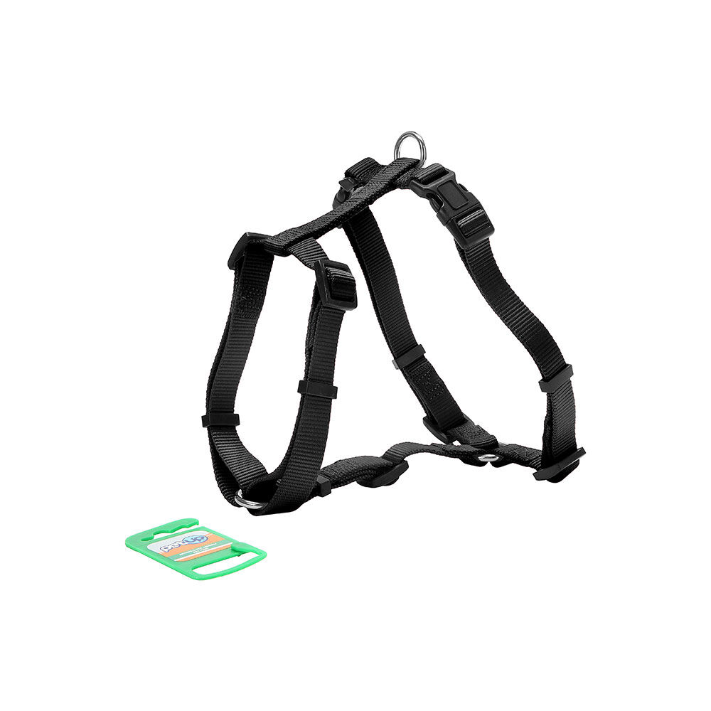 Petup Pettorina doppia regolazione taglia 3-18 mm nero 000152961