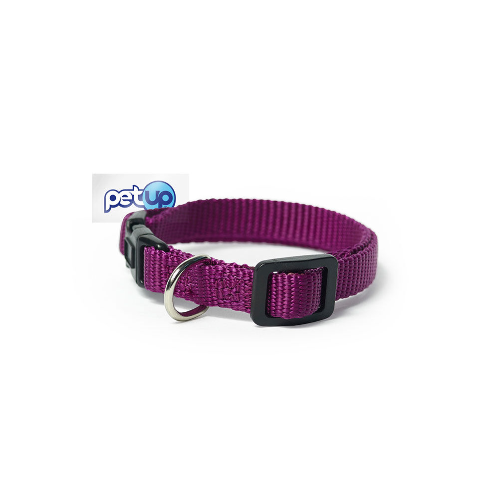Petup Collare nylon a sgancio 12 mm viola 000152664