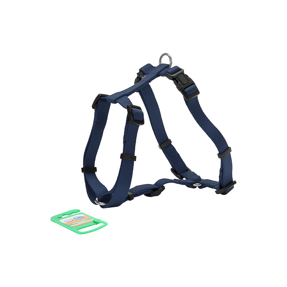 Petup Pettorina doppia regolazione taglia 3-18 mm blu 000152960