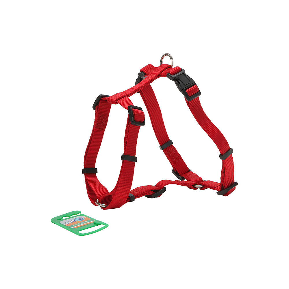 Petup Pettorina doppia regolazione taglia 3-18 mm rosso 000152959