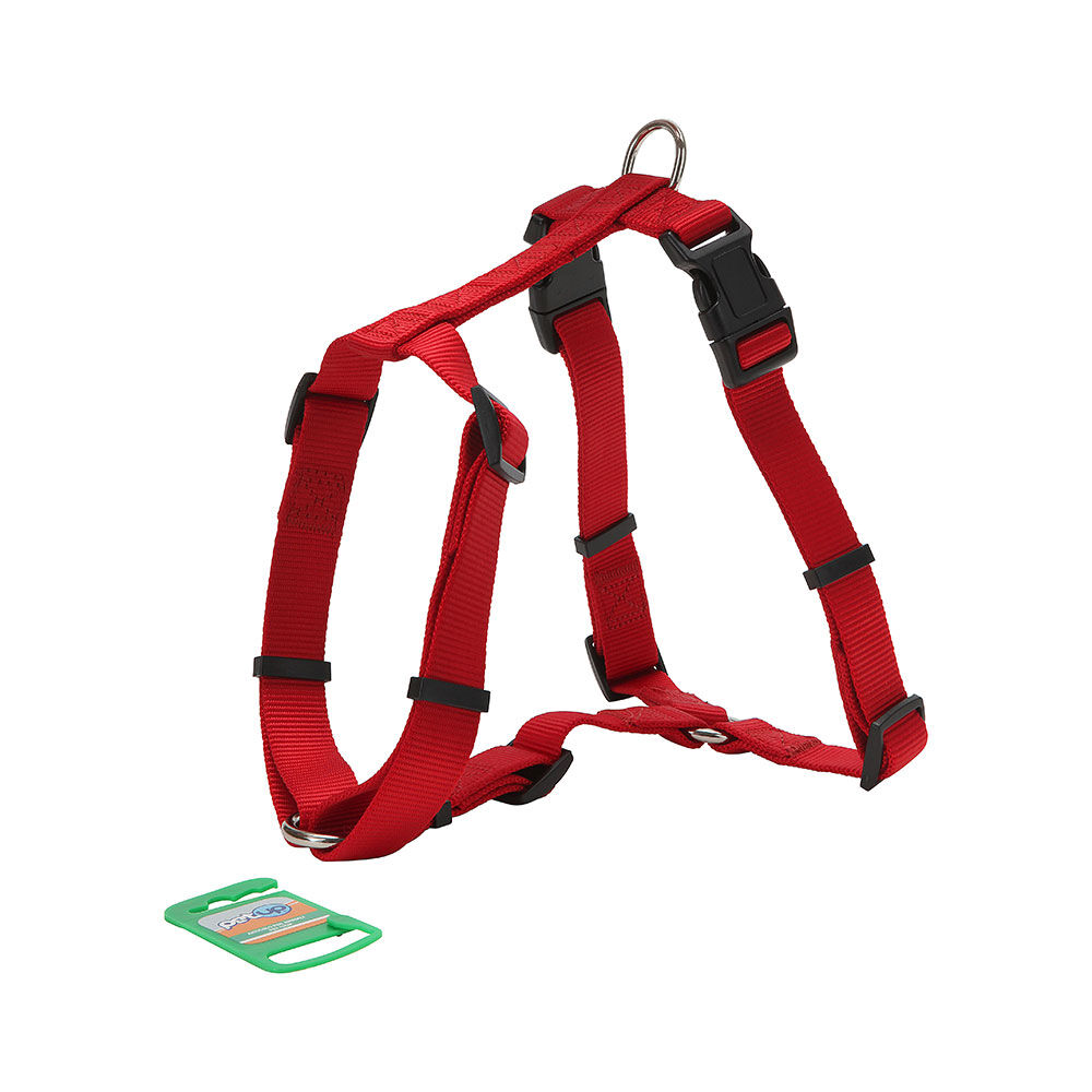 Petup Pettorina doppia regolazione taglia 5-25 mm rosso 000152962