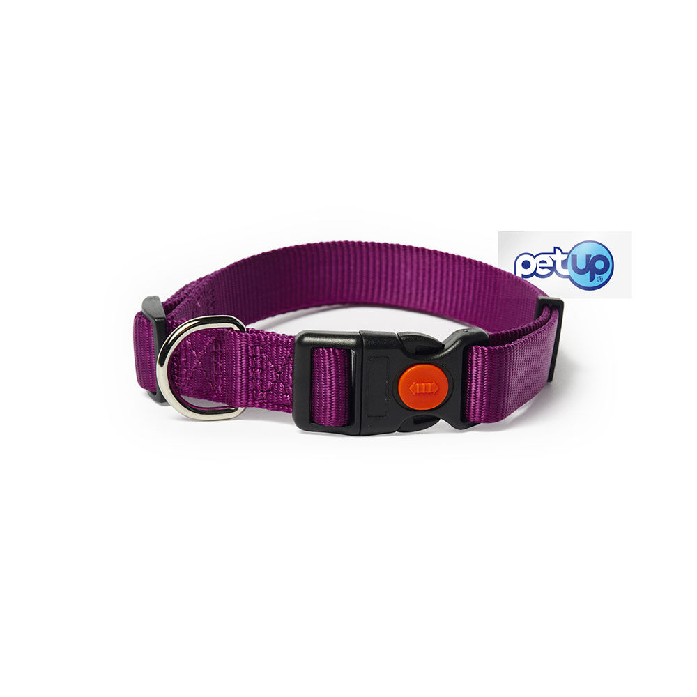 Petup Collare nylon a sgancio mm 25 viola 000152681