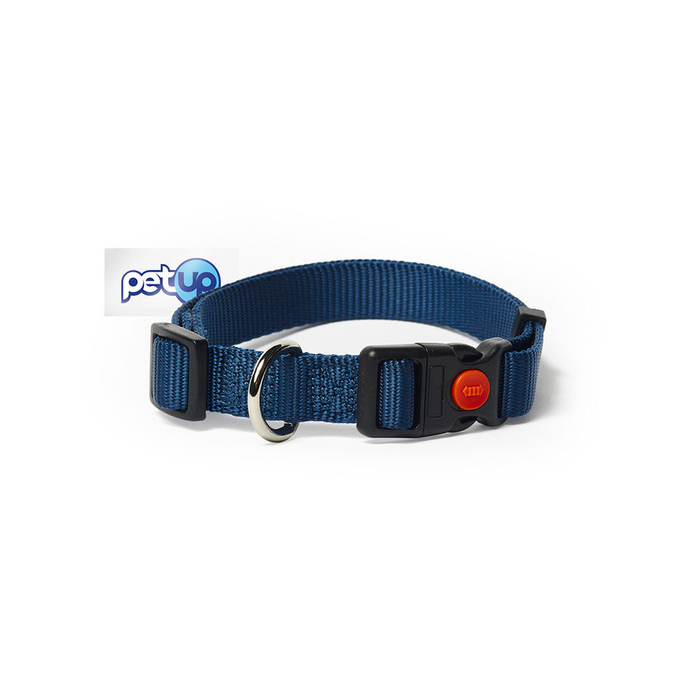 Petup Collare nylon a sgancio mm 18 blu 000152673 Comprane uno, ottenene uno gratis
