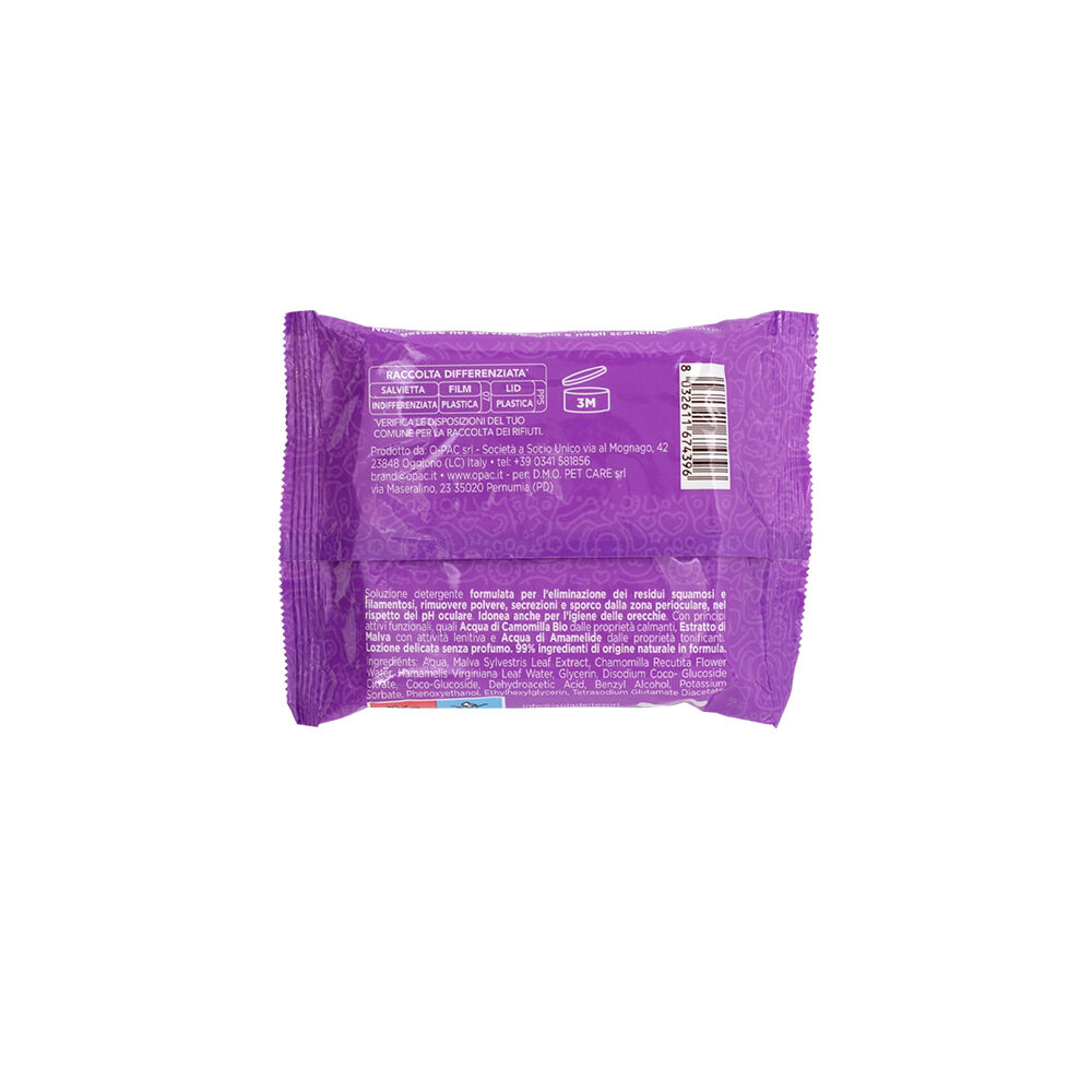 Petup Salviette per occhi e orecchie 15 pz 000181273 Novità