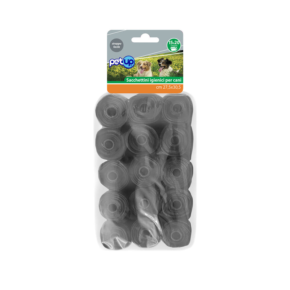PetUp Sacchetti igienici 15x20 strappi 000181592