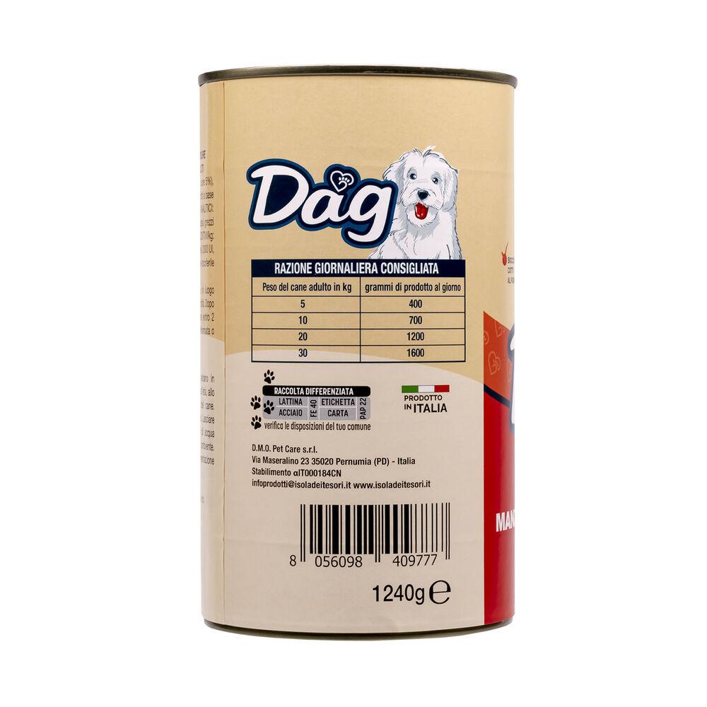 Dag Dog Adult All Breeds Manzo cuore e verdure 1240 gr 000126790 Limitato a 3 giorni