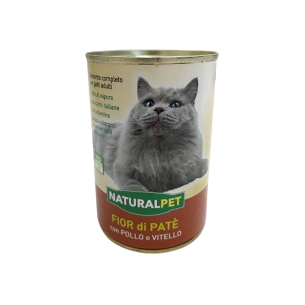 Naturalpet Cat Adult Paté Pollo e Vitello 400 gr 000504499