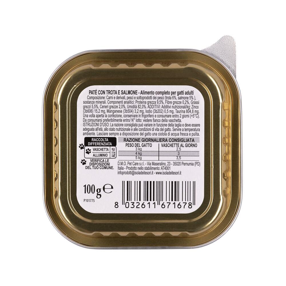 Naturalpet Cat Adult Paté con Trota e Salmone 100 gr 000504504 Italy