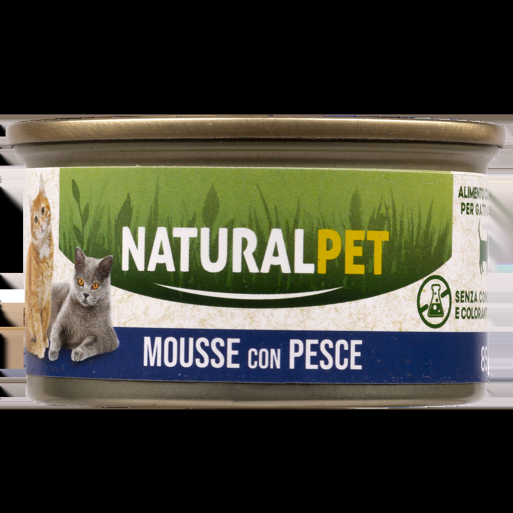 Naturalpet Cat Adult Mousse con Pesce 85 gr 000142367 Outlet