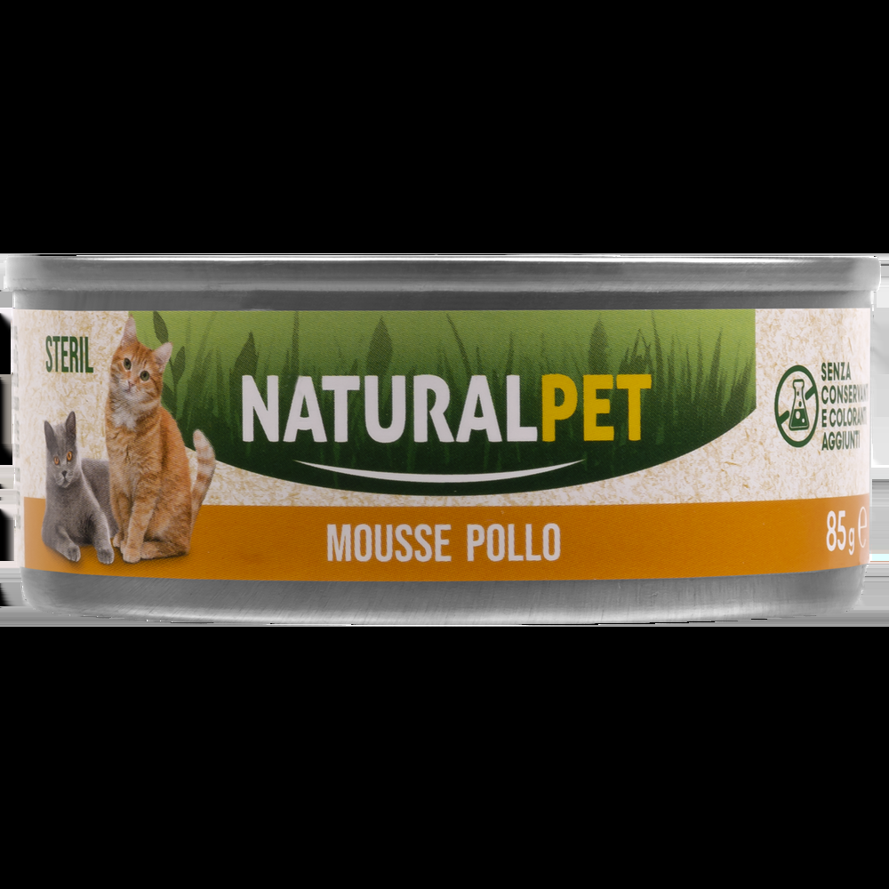 Naturalpet Cat Sterilised Mousse al pollo 85gr 000143901