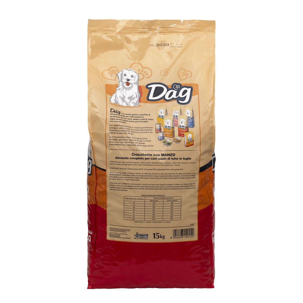 Dag Dog Adult All Breeds con Manzo 15 kg 000125701 Offerta speciale