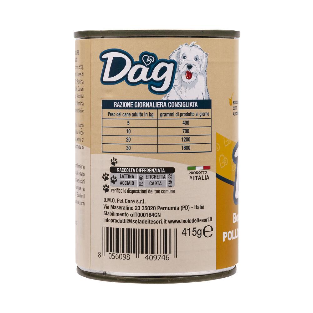 Dag Dog Adult All Breeds Pollo tacchino e verdure 415 gr 000126787 Comprare a buon mercato