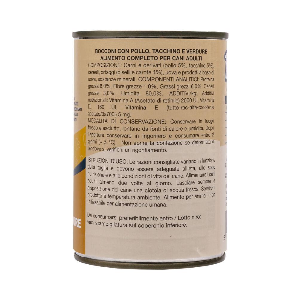Dag Dog Adult All Breeds Pollo tacchino e verdure 415 gr 000126787 Comprare a buon mercato