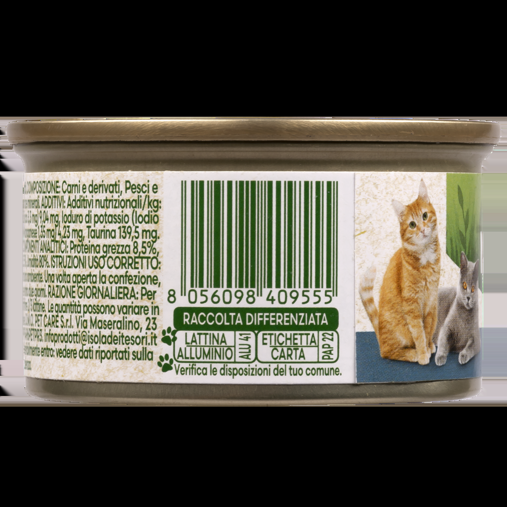 Naturalpet Cat Adult Mousse con Orata 85 gr 000143680 Grande vendita