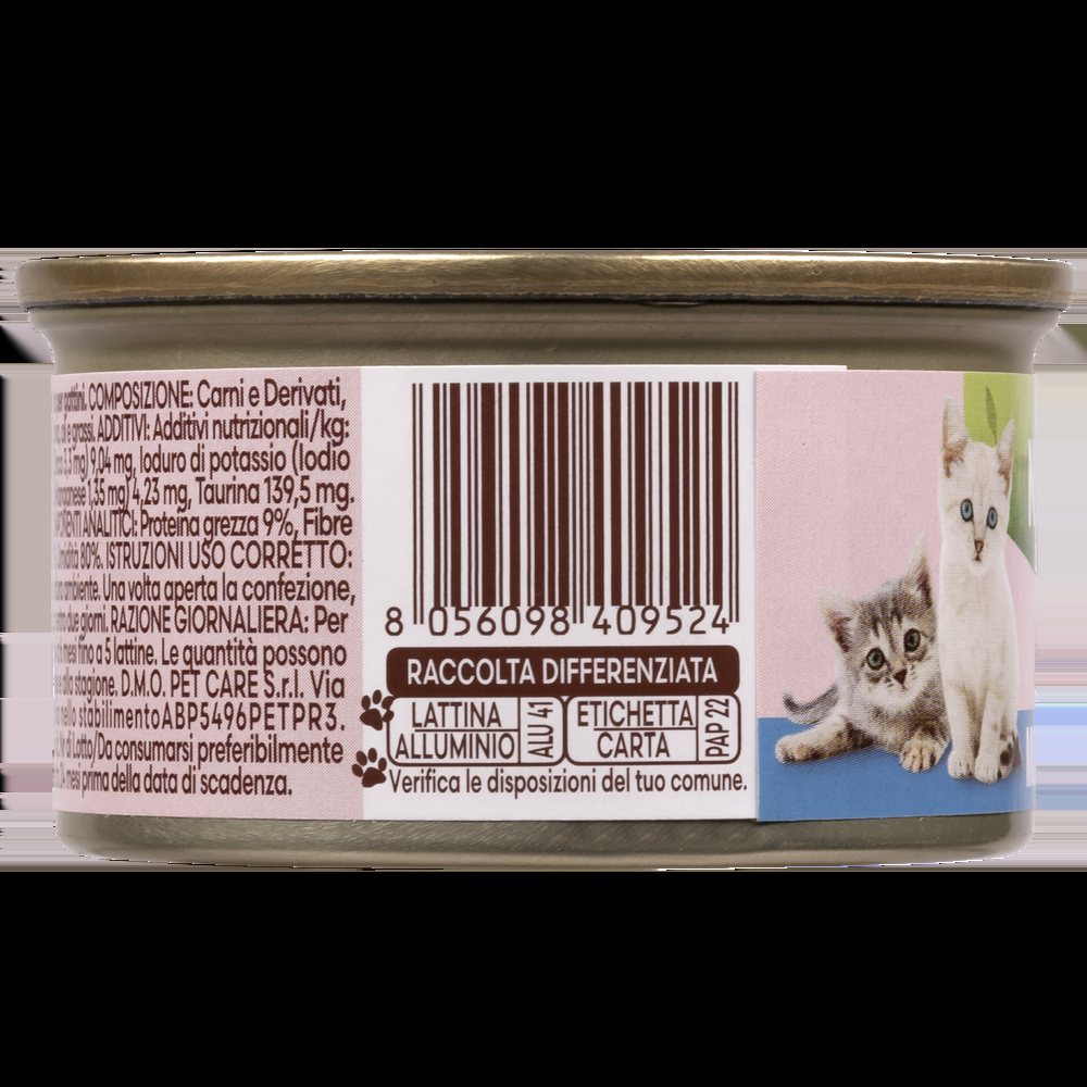 Naturalpet Kitten Prime Orme Mousse con Pesce Bianco 85 gr 000143686 Offerta natalizia