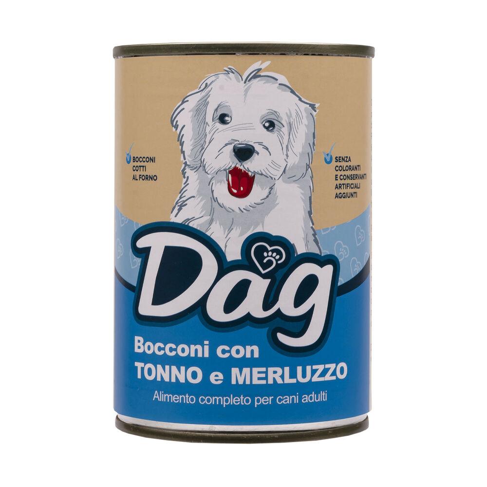 Dag Dog Adult All Breeds Tonno e Merluzzo 415 gr 000126786 Offerta Anniversario