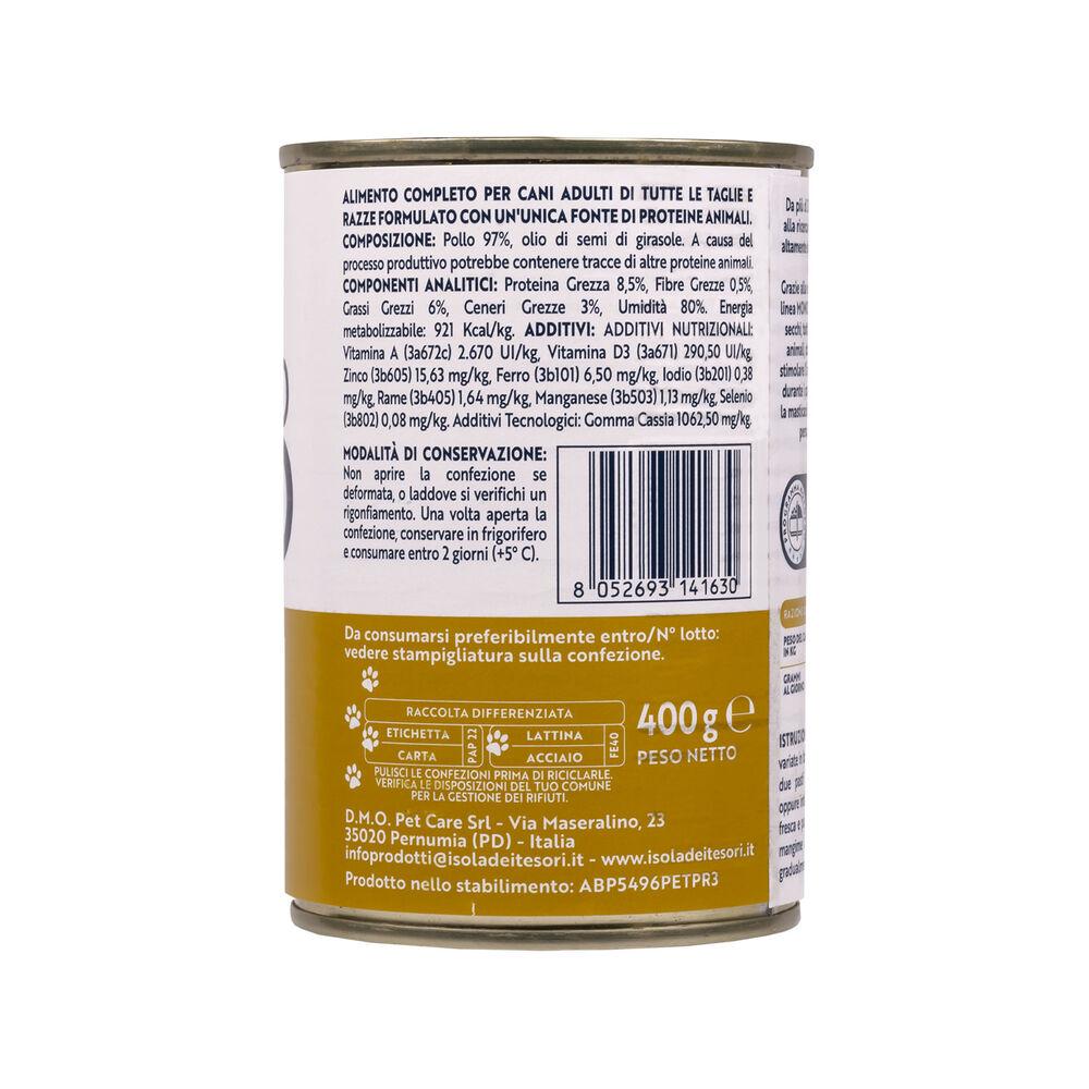 Monopro Dog Adult All Breeds Patè Pollo 400 gr 000126845 Offerta temporanea