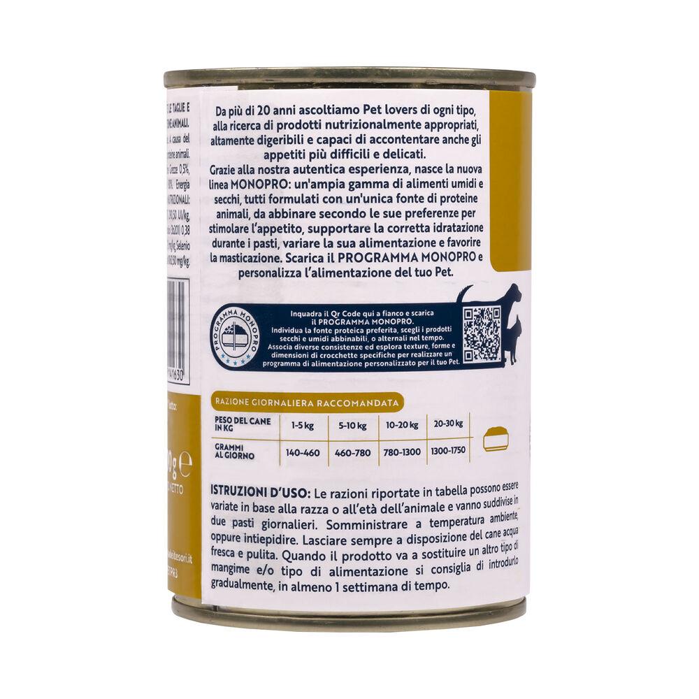 Monopro Dog Adult All Breeds Patè Pollo 400 gr 000126845 Offerta temporanea