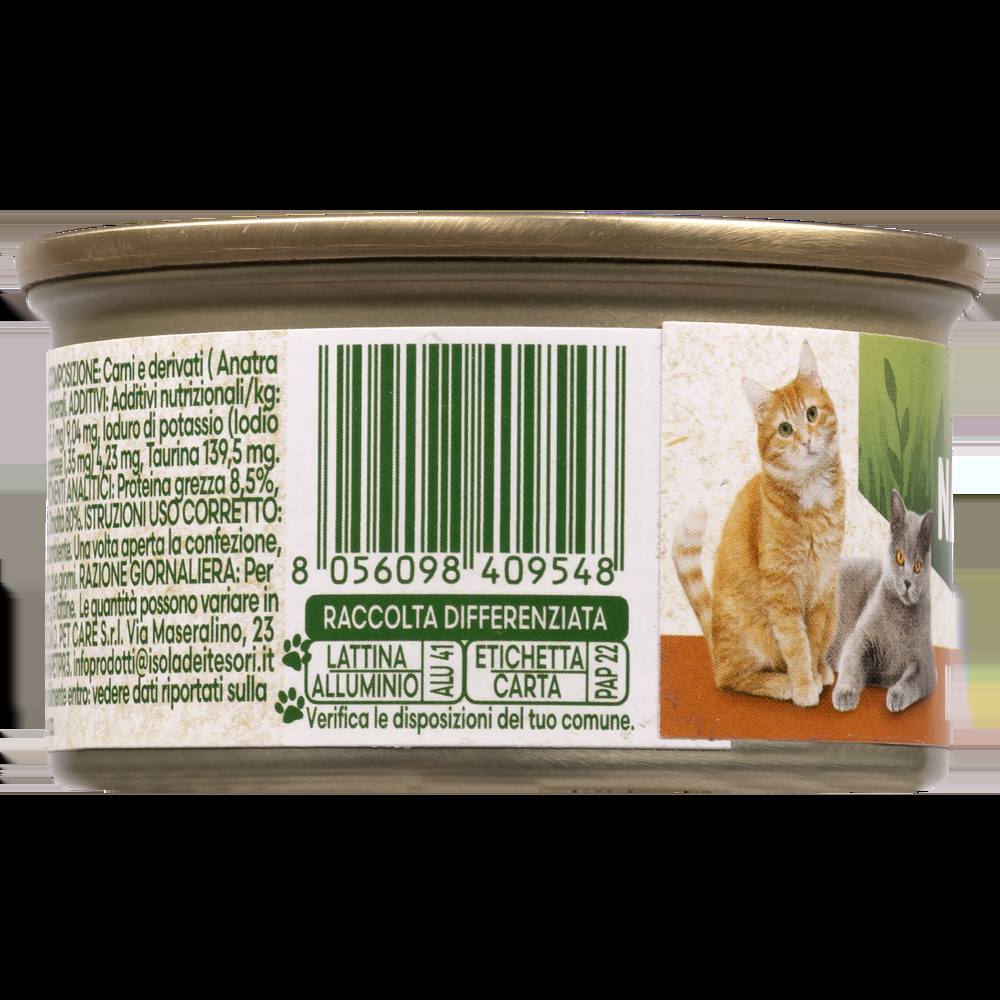 Naturalpet Cat Adult Mousse con Anatra 85 gr 000143679 Offerte esclusive