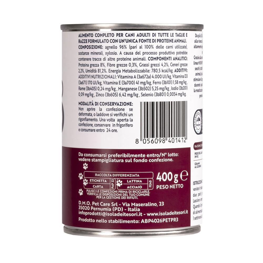 Monopro Dog Adult All Breeds Patè Agnello 400 gr 000126817 Lightning offer