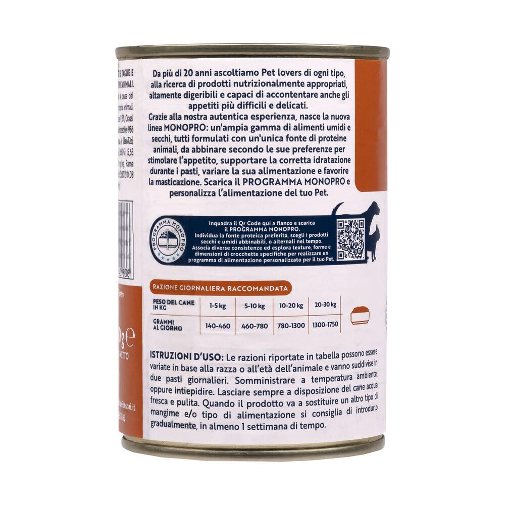 Monopro Dog All Breeds Paté Anatra 400gr 000126799 Enormi risparmi
