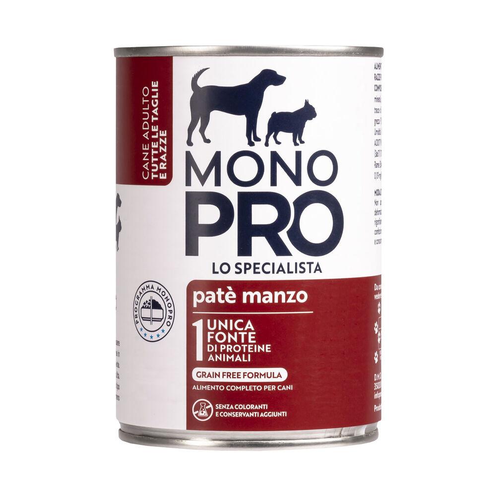 Monopro Dog Adult All breeds Manzo 400 gr 000126861