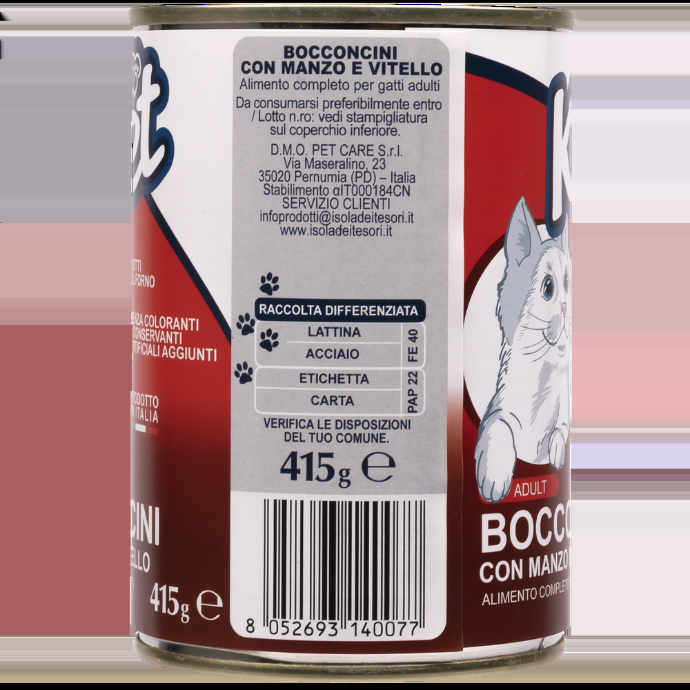 Ket Adult All breeds Bocconcini Manzo e Vitello 415 gr 000143641 ACQUISTA ORA