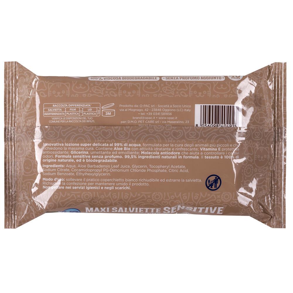 Petup Maxi Salviette Sensitive per cuccioli 40 pz 000181562 Grande vendita