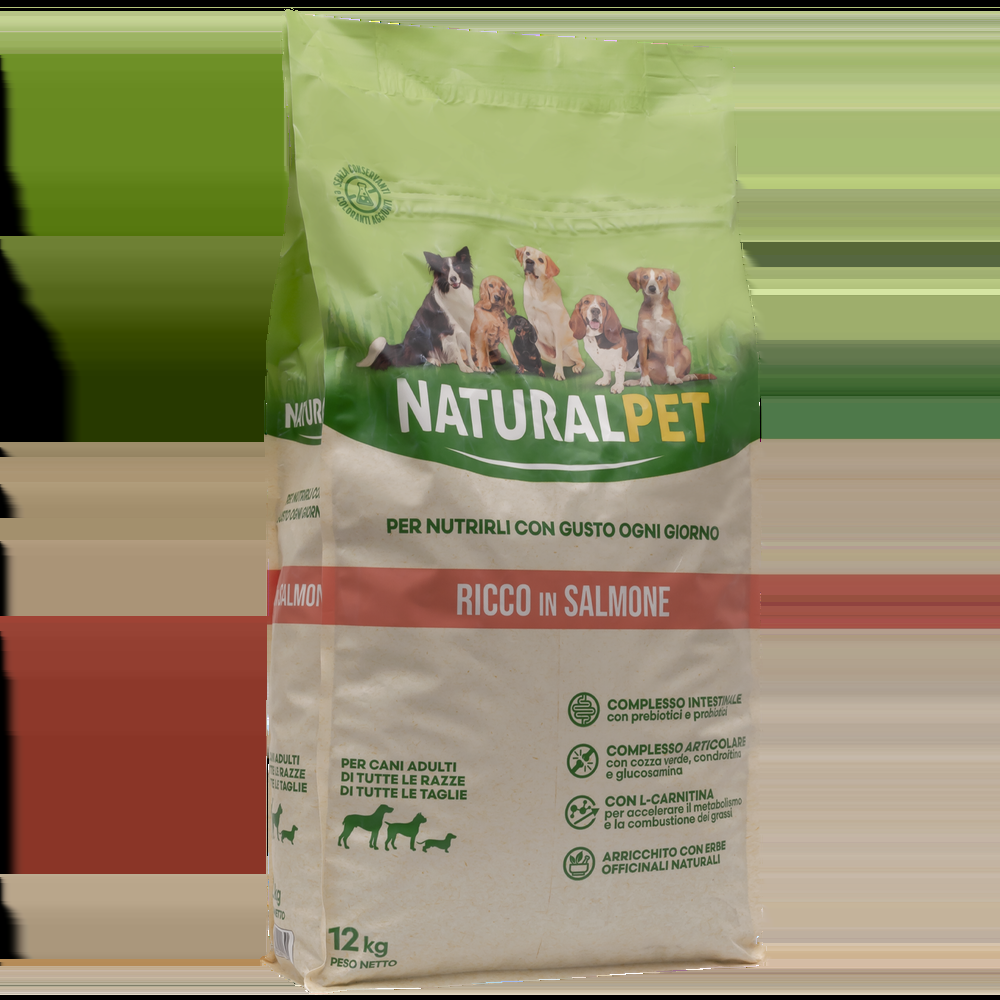 Naturalpet Dog Adult All Breed Ricche in Salmone 12 kg 000125794