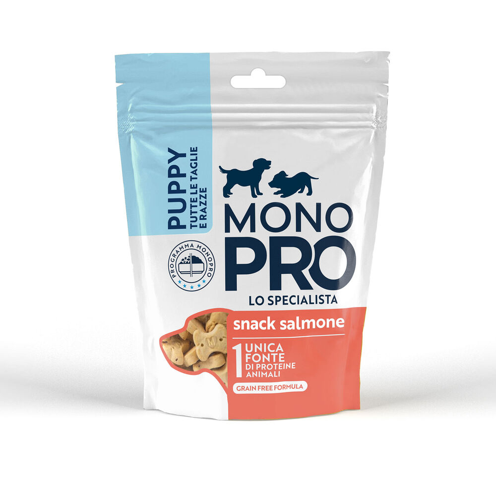 Monopro Puppy All breeds Snack Salmone 100 gr 000138823 Nuovi prodotti