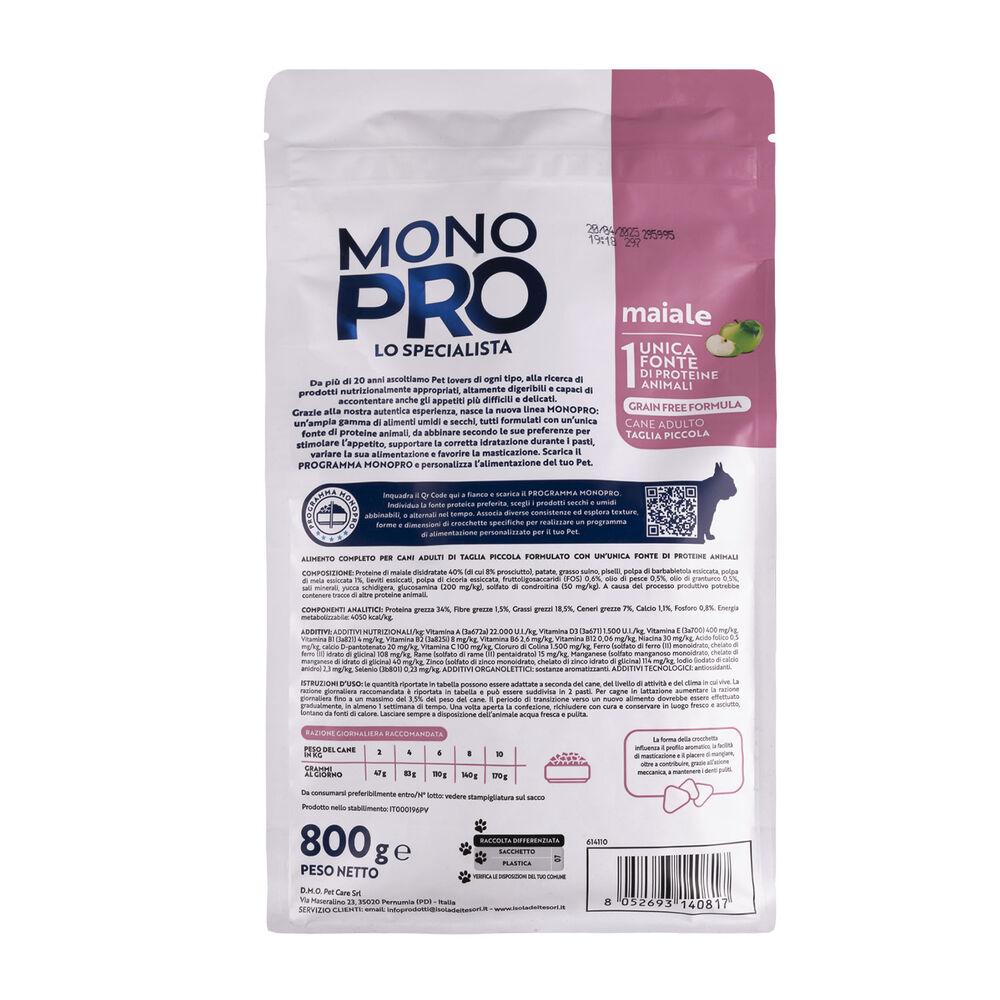 Monopro Dog Adult Mini Grain free Maiale 800 gr 000125732 Discount Store per i nuovi prodotti