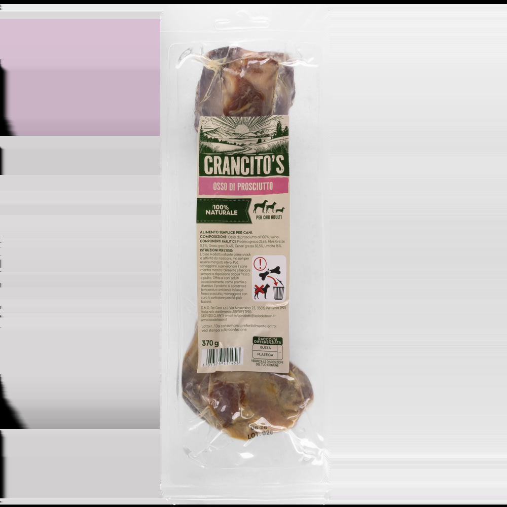 Crancito's Dog Osso di Prosciutto 370gr 000138889