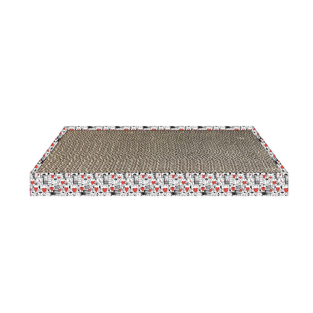 PetUp Tiragraffi in cartone con erba gatta 43x12x4 cm 000159260 50% di sconto per tempo limitato