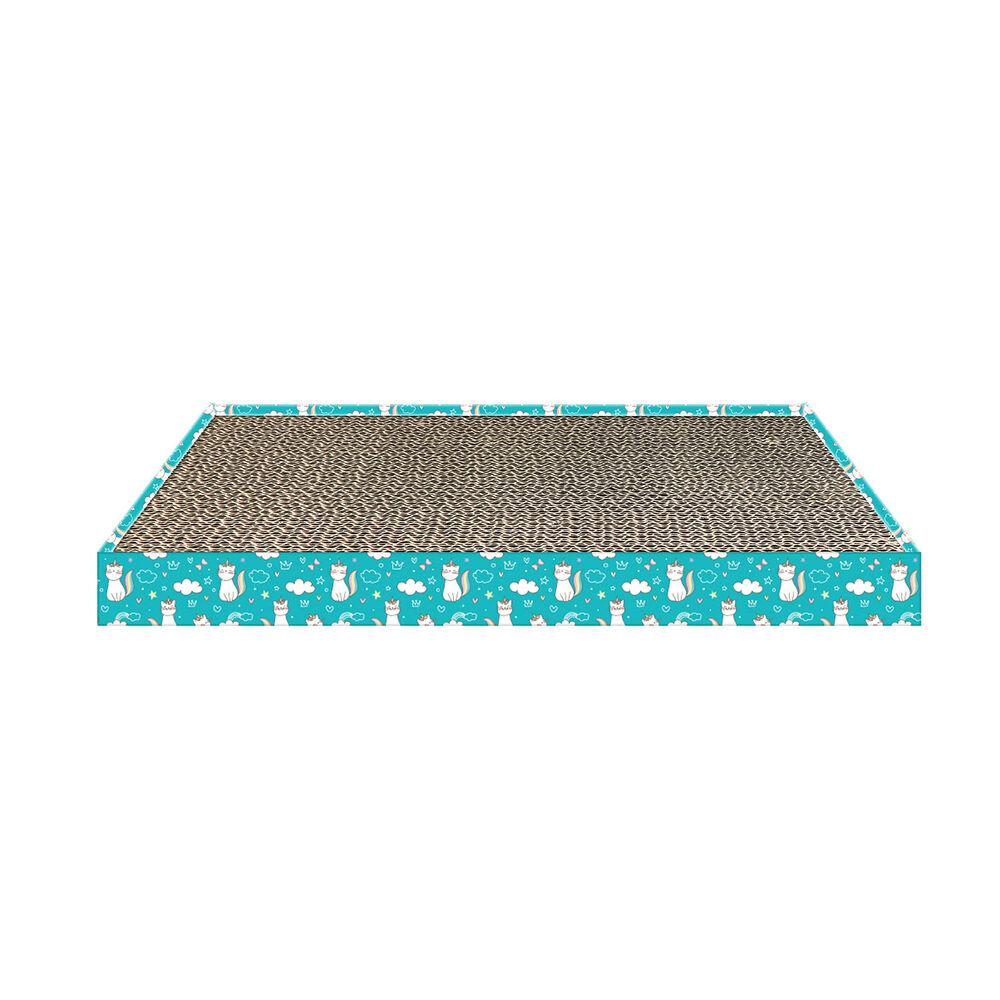 PetUp Tiragraffi in cartone con erba gatta 43x12x4 cm 000159260 50% di sconto per tempo limitato